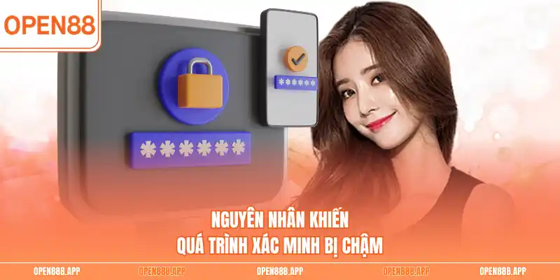Nguyên nhân khiến quá trình xác minh bị chậm
