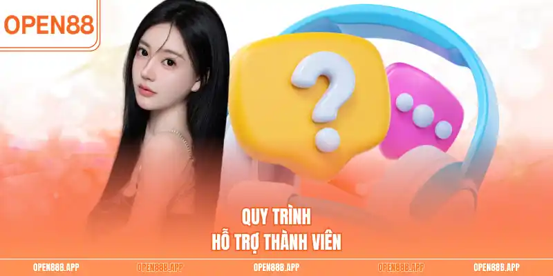 Quy trình hỗ trợ thành viên
